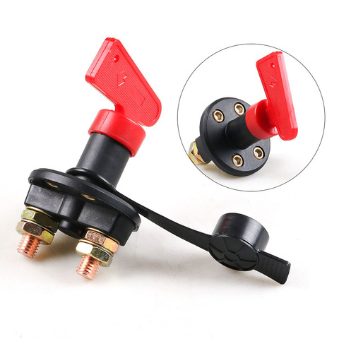 Car Battery Switch High Current Battery Disconnect Isolator Cut Off Switch For Marine Auto ATV Vehicles Interior Parts ► Photo 1/6