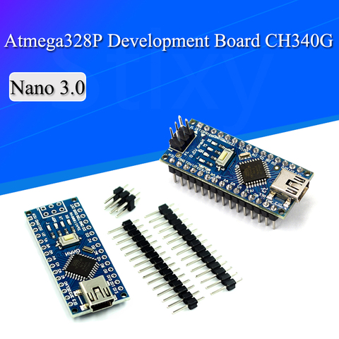 Atmega328 MINI USB Nano V3.0 ATmega328P CH340G 5V 16M Micro-controller board for Arduino 328P NANO 3.0 CH340 ► Photo 1/6