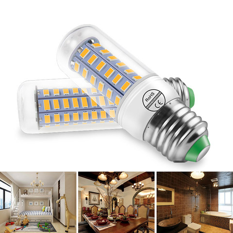 E27 E14 Led Bulb Corn Light 5730SMD 220V 24 36 48 56 69 72leds LED Lamp Bulbs Christmas Lampada LED Spotlight Indoor Lighting ► Photo 1/6