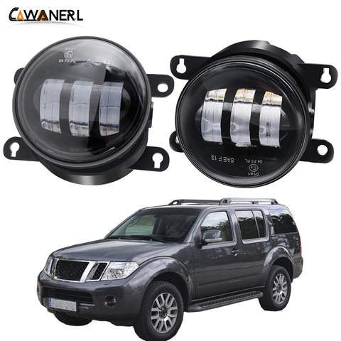 LED Fog Light Assembly For Nissan Pathfinder R51 2005-2012 Car Front Bumper Fog Lamp Daytime Running Light 30W 6000LM 12V ► Photo 1/6