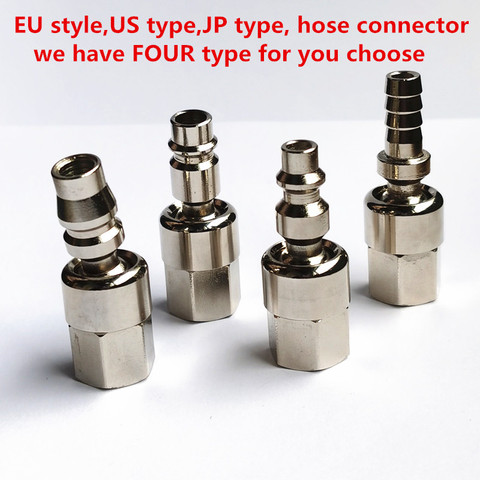 Pneumatic Universal Quick Joint 2PCS  360 Swivel Air Hose Connector Flow universal joint air fitting Euro Air Line Hose Fitting ► Photo 1/6