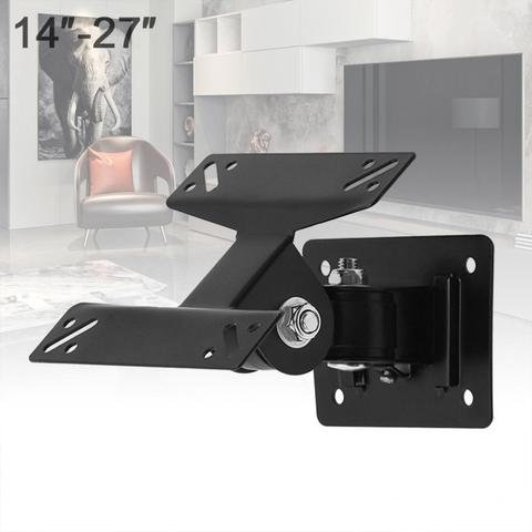 Universal F01 10KG Adjustable TV Wall Mount Bracket Support 180 Degrees Rotation for 14 - 27 Inch LCD LED Flat Panel TV ► Photo 1/6