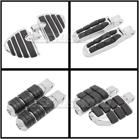 Front & Rear Motorcycle Foot Pegs Footrests For Honda Shadow 750 VT750 Aero Ace Spirit Phantom RS Floorboards Footboards ► Photo 1/6