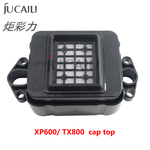 Jucaili Top quality printer capping top for Epson XP600 TX800 DX9 DX10 printhead for solvent printer capping station ► Photo 1/2