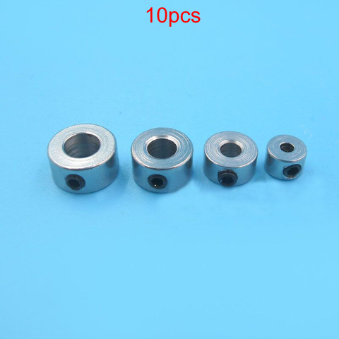 10pcs Wheel Lock Collar Shaft Axle Bushing Metal Landing Gear Stopper Inner Dia 2.1/3.1/4.1/5.1mm for RC Model Boat Parts ► Photo 1/1