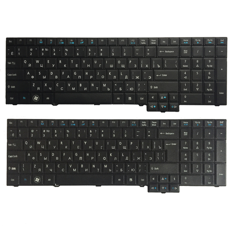 Russian/RU Laptop Keyboard for Acer TravelMate 5760 TM5760 5760G 5760Z 5760ZG TM6595 6595 6595tg 6595 6596G 6595T 6595TG TM6495T ► Photo 1/6