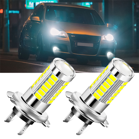 2 Pcs H7 6000K Car Headlights Lamp Bulbs for Opel Antara Astra K J H G Crossland X Grandland X Insignia Mokka X Signum ► Photo 1/6