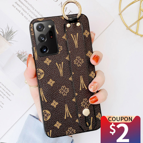 Musubo Luxury Brand Wristband Phone Case For Samsung Galaxy a71 A70 A10 A50 S9 S10 Plus S20 Ultar Note 20 M30 Girls Funda Cover ► Photo 1/6