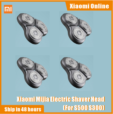 Original Xiaomi Mijia Shaver Blade Electric Shaver Mijia S500 S300 Shavers Razor Waterproof Dual-layer Blade Steel Blades Smart ► Photo 1/6