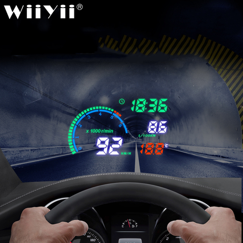 HUD OBD2 Head Up Display Car Speedometer Projector Automatic Diagnostic  System