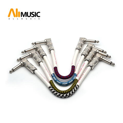 4 Pcs/set High Quality Guitar Patch Cable Guitar Effects Pedal Cable AMP Cord ► Photo 1/5