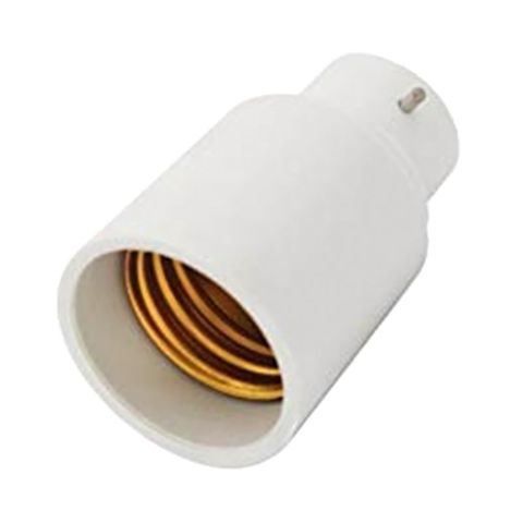 B22 to E27 Light Bulb Lamp Adapter Connector Light Base Screw Light Bulb Socket Flame Retardant Durable Non Electric Leakage ► Photo 1/6