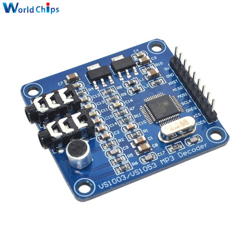 diymore VS1003B VS1053 MP3 Decoding Module Development Board VS1053b VS1053 IC Onboard Recording Function SPI Interface ► Photo 1/6