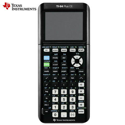 Texas Instruments TI-84 PLUS CE Programming Graphing Calculator AP IB SAT International Exam Computer ► Photo 1/6