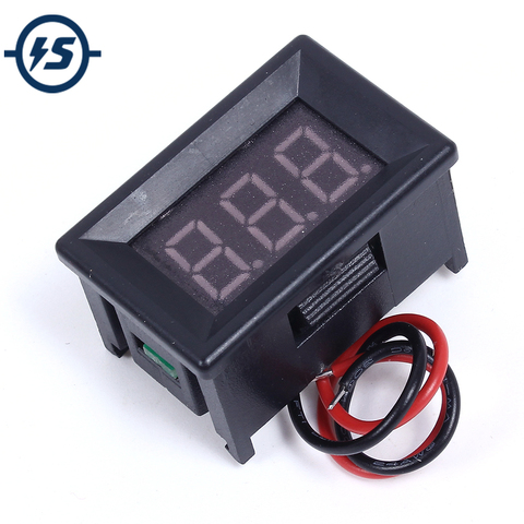 Temperature Sensor Red Mini Electronic Thermometer Meter Detector Red LED Digital Display NTC Metal Waterproof DC4-28V 0.36 Inch ► Photo 1/6