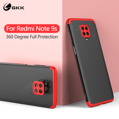 GKK Original Case For Xiaomi Redmi Note 8 9 Pro Max 9S Full Protection Hard Matte Shockproof Cover For Xiaomi Note 9 Pro Max 9S ► Photo 1/6