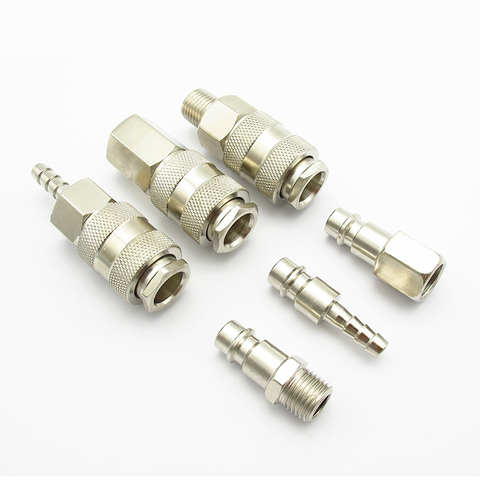 Pneumatic Fitting European Standard EU Euro Type Air Line Quick Coupling Connector Coupler Adapter For Air Compressor ► Photo 1/1