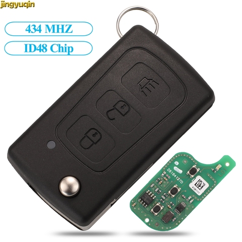 Jingyuqin Remote Flip Car Key Control Gernuine Parts 434Mhz ID48 For Great Wall Haval Hover H3 H5 3 Buttons Original Factory ► Photo 1/6