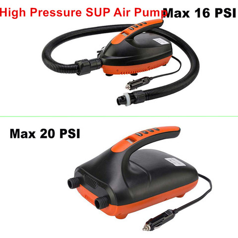 16/20PSI SUP Electric Air Pump Surfboard Paddle Compressor High Pressure Car Tire Tyre Inflator For Surfing Board Matress ► Photo 1/6