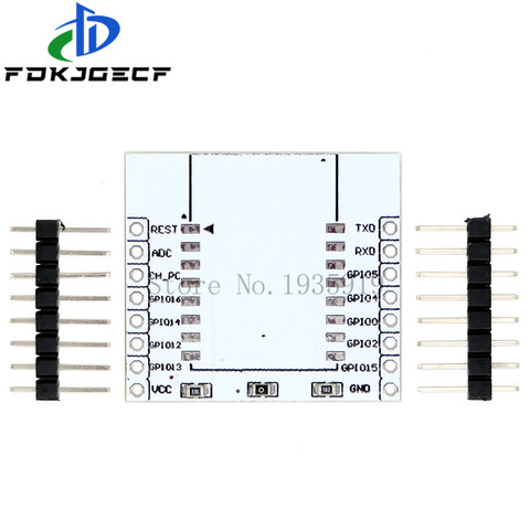 ESP8266 serial WIFI Module Adapter Plate Applies to ESP-07, ESP-08, ESP-12, ESP-12F, ESP-12E ► Photo 1/2