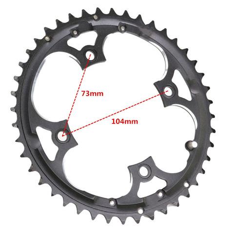 44T 104BCD Chainring 9 Speed Crank Replacement Chain Ring for Shimano SLX XT Crankset ► Photo 1/6