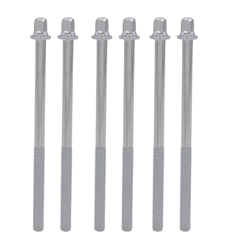 Exquisite Craftsmanship 6 Pieces Drum Screws Tension Rods Long Screws Bolts Parts for Drum Band ► Photo 1/6