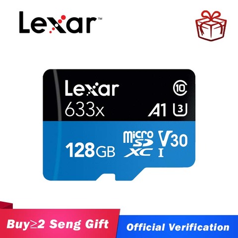 Original Lexar 32gb micro sd 128gb Max95M/s 64gb Memory Card C10 4k cartao de memoria Class10 tf flash Card for tablet ► Photo 1/6