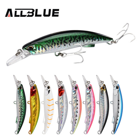 ALLBLUE New ZORO 90S Heavy Weight Minnow 92MM 38G Fishing Lure Sinking  Jerkbaits Hard Wobbler BKK Hook Artificial Bait Tackle - Price history &  Review, AliExpress Seller - allblue Official Store