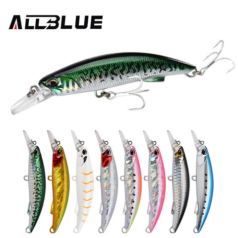 ALLBLUE New ZORO 90S Heavy Weight Minnow 92MM 38G Fishing Lure