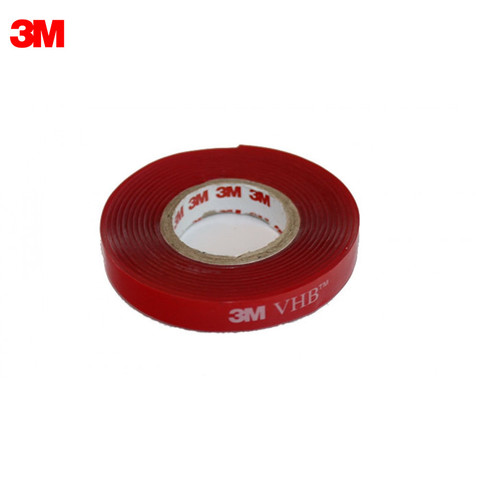 Tape 3M 4910F 8MMX1,5M Home Improvement hardware Mounting transparent double sided adhesive clear tapes VHB 1.5 m x 8 mm 4910F 8MMX1,5M ► Photo 1/6