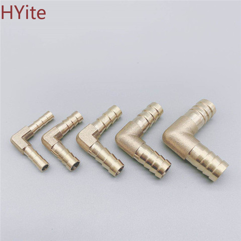 Brass Hose Pipe Fitting Coupling Elbow Equal Reducing Barb 4mm 6mm 8mm 10mm 16mm ID Hose Copper Barbed Coupler Connector Adapter ► Photo 1/5