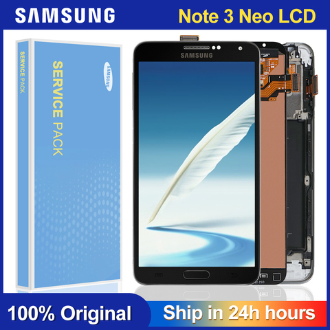 5.5'' Super AMOLED LCD Display For Samsung Galaxy Note 3 Neo mini N7505 SM-N7505 LCD Display Touch Screen Digitizer Assembly ► Photo 1/6