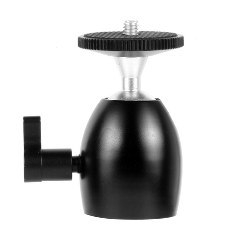 Mini Ball Head Tripod Head DSLR Camera 360 Swivel Ballhead with 1/4