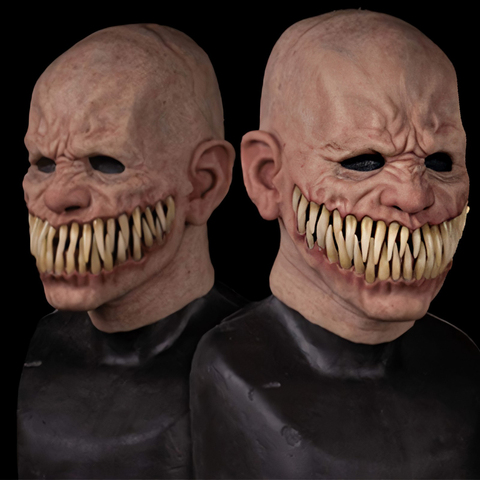 Creepy Stalker Men Mask Big Teeth Smile Face Masques Anime Cosplay Mascarillas Carnival Halloween Costumes Party Props ► Photo 1/6