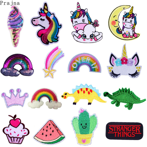 Anime Iron Stickers Clothes, Patches Cartoon Anime Clothes