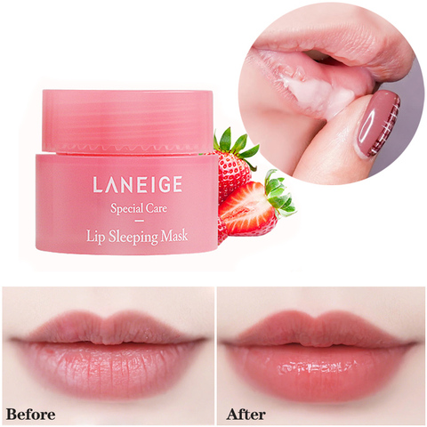 Korea Lip Sleeping mask 3g Grapefruit Essence Nutrious Lip Care Moisture Lip Balm Smoothing Dryness ► Photo 1/6