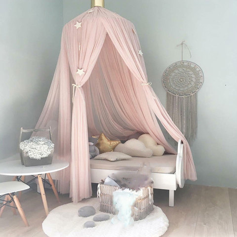 Baby Room Mosquito Net Bed Hanging Kids Tent Baby Bed Crib Canopy Tulle Curtains for Bedroom Play House Tent for Kids Room Decor ► Photo 1/1