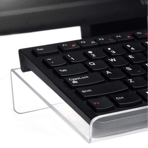 Office Home Computer Keyboard Tilted Ergonomic Holder Acrylic Heighten Stand ► Photo 1/6