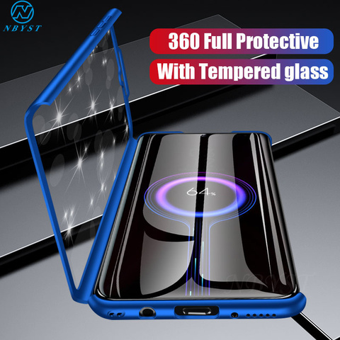 360 Full Protective Bumper Case for Huawei Y5P Y6P Y7P Y6S Y9S Y5 2022 Y6 Y7 Y9 Prime 2022 Nova 5T P Smart 2022 shockproof Cover ► Photo 1/6