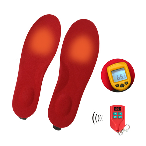 Heated Insoles 3D Orthopedic Arch Heating insoles Electric with Rechargeable Battery Winter Outdoor Shock Absorption Insoles ► Photo 1/6