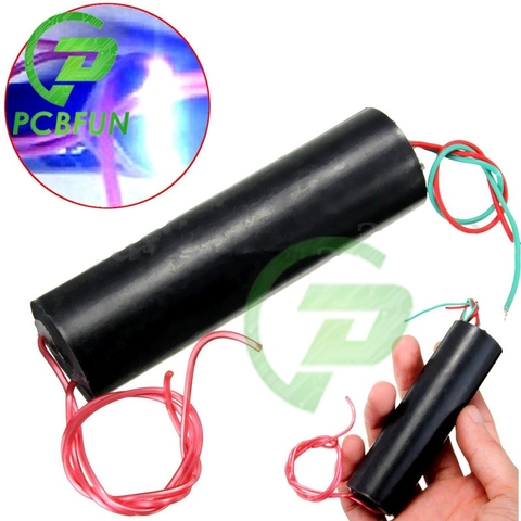 DC 3.7V-7.4V DC 3V-6V 3.7V-6V to 400kv 1000KV 1000000V Boost Step Up High-voltage Generator Ignition Coil Pulse Power Module ► Photo 1/1