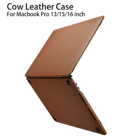 For Macbook Pro 13 Case 2022 A2289 A1989 A1708 A1706 Leather for Apple Macbook Pro 15 16 A1990 A1707 A2141 Business Laptop Cover ► Photo 1/6