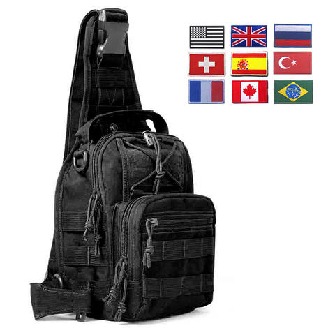 600D Military Tactical Shoulder Bag EDC Outdoor Travel Backpack Waterproof Hiking Camping Backpack Hunting Camouflage Army Bags ► Photo 1/6