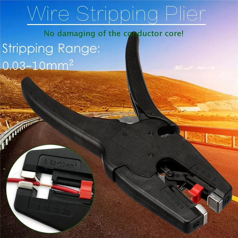 Universal Cable Wire Jacket Stripper Cable Cutter Stripping Scissors ToV6