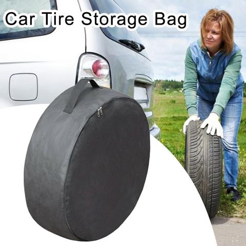 Car Tire Storage Bag Universal Car Tire Cover Case Spare Tire Wheel Bag Tyre Spare Storage Tote Portable Wheel Protectors ► Photo 1/6