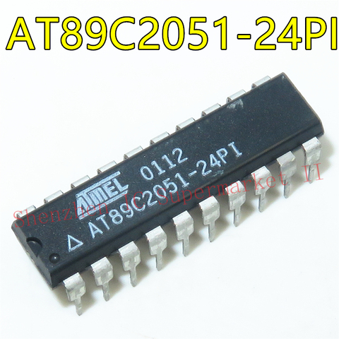 1PCS AT89C2051 AT89C2051-24PI AT89C2051-24PU AT89C2051-24PC 89C2051 IC DIP-24 ► Photo 1/2