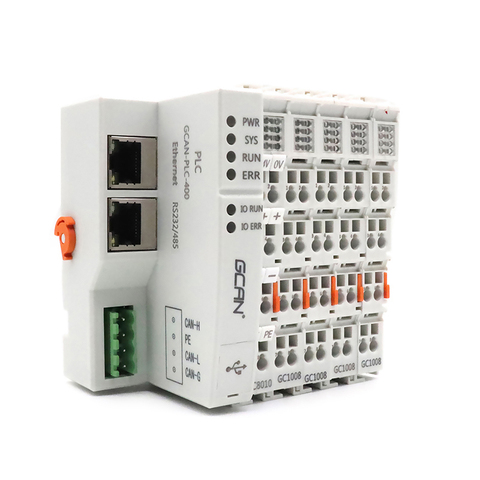 Mini Automation Plc Controller with HMI 32 IO Module Small Can PLC PT100 Chinese Brand PLC Manufacturer. ► Photo 1/5