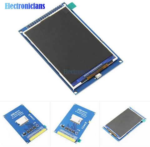 3.5'' 3.5 Inch 320X480 Colorful TFT LCD Screen Module Ultra HD Display Mega2560 MEGA 2560 R3 Board ILI9486 for Arduino ► Photo 1/4