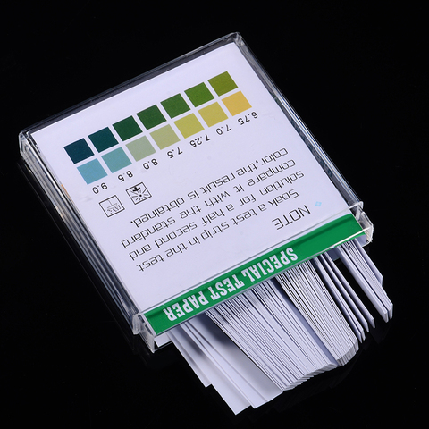 100pcs Laboratory Household PH Test Strip Indicator PH4.5-9.0 Test Paper For Water Saliva and Urine Testing Measuring Mayitr ► Photo 1/6