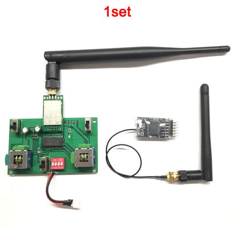 1set 2.4G 6CH RC Airplane Remote Controller Kit DC 2~5V Transmitter DC 4.5~5.5V Receiver Controlling Distance 3KM+ for DIY Car ► Photo 1/5